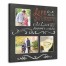 Life is a Journey Chalkboard 20x20 Personalized Canvas Wall Art