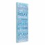 Beach House Rules 12x36 Personalized Canvas Wall Art