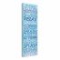 Beach House Rules 12x36 Personalized Canvas Wall Art