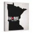 State Pride Minnesota 16x16 Personalized Canvas Wall Art