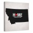 State Pride Montana 16x16 Personalized Canvas Wall Art