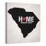 State Pride South Carolina 16x16 Personalized Canvas Wall Art