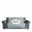 Dark Teal Personalized Monogram Coral Fleece Blanket – 50”x60”