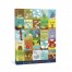 Animal Alphabet Zoo Canvas Wall Art