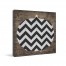 Chevron Pumpkin Canvas Wall Art