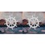 Distressed Wheel Spun Polyester Throw Pillow