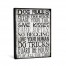 Dog Rules Canvas Wall Art 