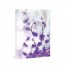 Dripping Purple Blooms Canvas Wall Art