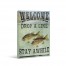 Drop A Line Stay Awhile 16x24 Canvas Wall Art