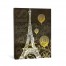 Eiffel Tower Hot Air Balloons Canvas Wall Art