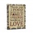 Food Family Friends Canvas Wall Art