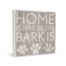 Home Is Where The Bark Is Canvas Wall Art