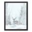 Snowy Forrest Landscape Wall Art