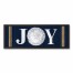 Seashell Joy 12x36 Black Framed Canvas