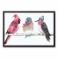 Watercolor Winter Birds Wall Art