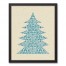 Blue Damask Tree Wall Art