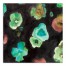 Emerald Intersection 1 30x30 Canvas Wall Art