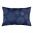 Blue And Silver Snowflake Sham