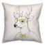 Deer Friend 16x16 Throw Pillow