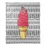 Tribal Ice Cream 50x60 Throw Blanket