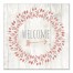Autumn Welcome 20x20 Canvas Wall Art