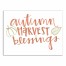 Autumn Harvest Blessings 24x18 Canvas Wall Art