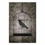 Spooky Bird Cage 24x36 Canvas Wall Art