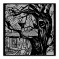 Haunted House 16x16 Canvas Wall Art