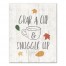Snuggle Up 16x20 Canvas Wall Art