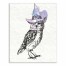 Witchy Owl 16x20 Canvas Wall Art