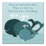 Little Whale Family 12x12 Canvas Wall Art