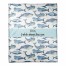 Whale Always Loves You 50x60 Personalized Throw Blanket