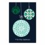 Contemporary Christmas Ornaments 16x24 Canvas Wall Art