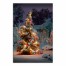 Dazzling Christmas Tree 24x36 Canvas Wall Art