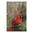 Season's Greetings Cardinal 24x36 Canvas Wall Art