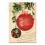 Vintage Merry Christmas 20x34 Canvas Wall Art