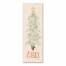 Coastal Christmas Tree 12x36 Canvas Wall Art