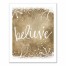 Golden Believe 16x20 Canvas Wall Art