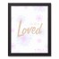 Starburst You Are Loved 11x14 Canvas Image Box