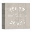 Follow Your Dreams Arrow 12x12 Canvas Wall Art