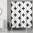 Swiss Cross 71x74 Shower Curtain