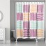 Square Lines 71x74 Shower Curtain