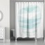Triangle Doodle 71x74 Shower Curtain