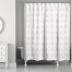 Watercolor Semi-Circles 71x74 Shower Curtain