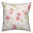 Light Watercolor Buds 16x16 Throw Pillow