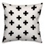 Swiss Cross 16x16 Throw Pillow