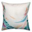 Colorful Swoops 16x16 Throw Pillow