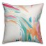 Watercolor Swoops 16x16 Throw Pillow