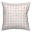 Watercolor Semi-Circles 16x16 Throw Pillow