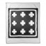 Swiss Cross Block 50x60 Throw Blanket